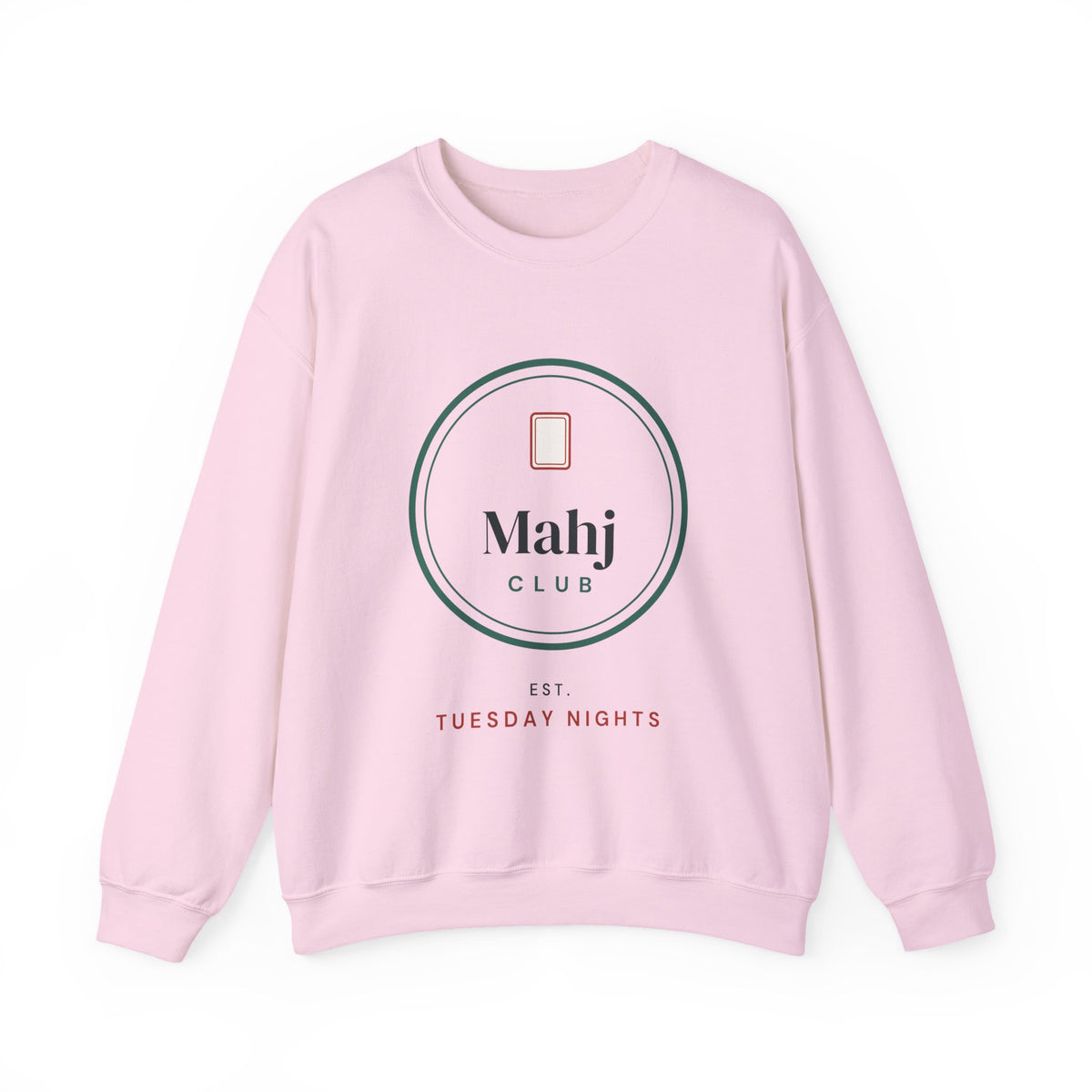 Mahj Club, Est. Tuesday Nights Mahjong Sweatshirt