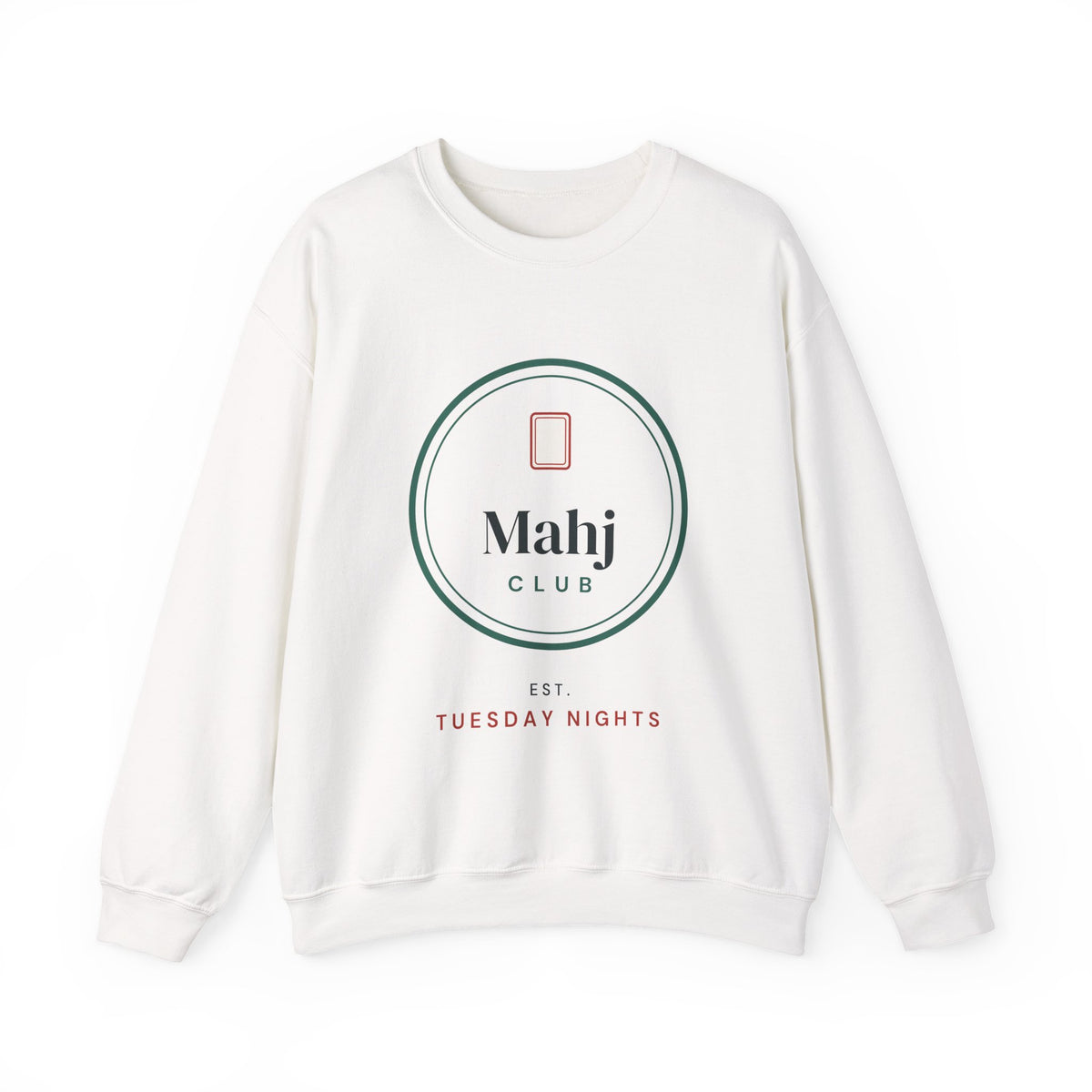 Mahj Club, Est. Tuesday Nights Mahjong Sweatshirt