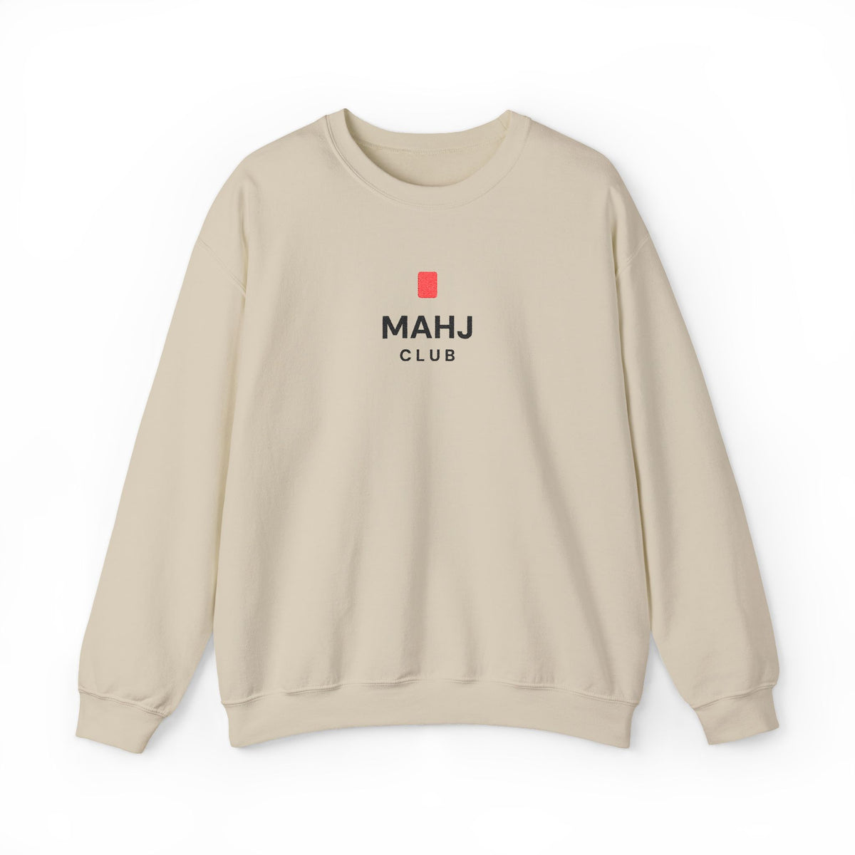 Mahj Club Embroidered Mahjong Sweatshirt